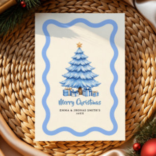 Carte De Remerciements Étiquettes de cadeau personnalisées pour sapin de