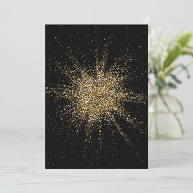 Carte De Remerciements Étoile lumineuse 1 (Debout devant)
