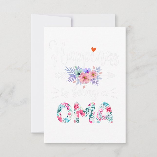 Carte De Remerciements étude (Devant)