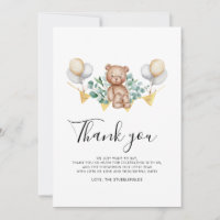 Eucalyptus et ours Russe Cub Baby shower d'ours
