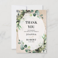 Eucalyptus Sage Verdure Mariage géométrique modern