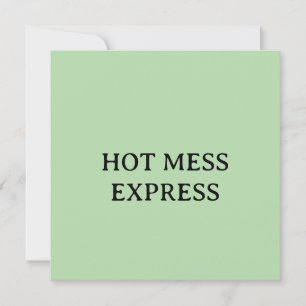 CARTE DE REMERCIEMENTS EXPRESS DÉSASTREUX