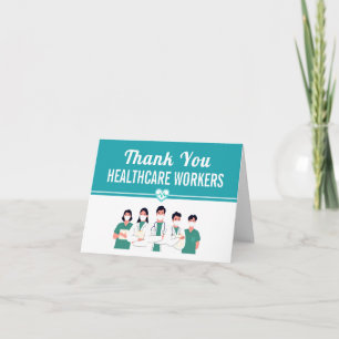 Carte De Remerciements Express Votre Gratitude aux premières lignes de la