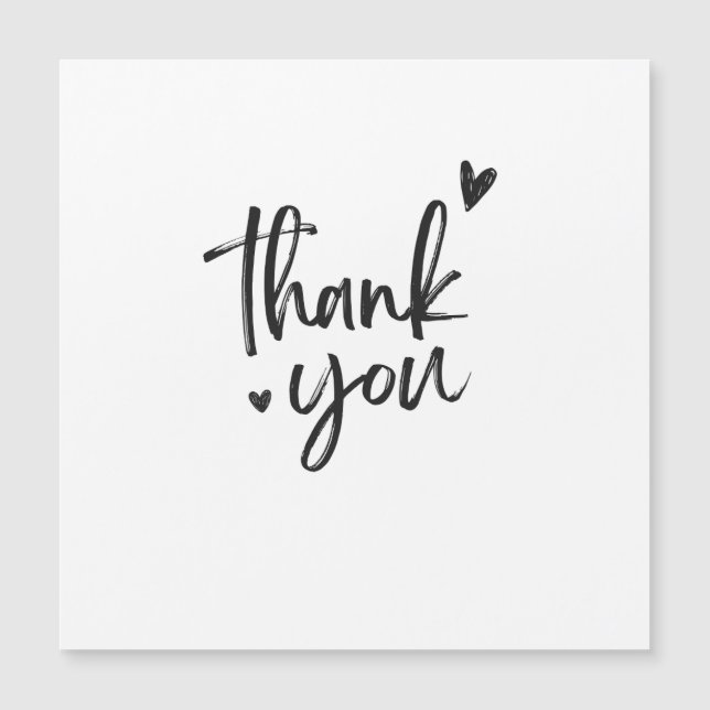 CARTE DE REMERCIEMENTS EXTRAORDINAIRE (Devant)