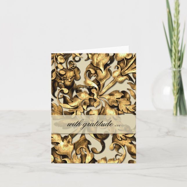 Carte De Remerciements Fabulous Foliage (Devant)