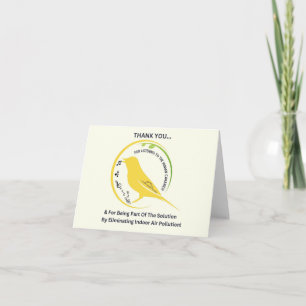 Carte De Remerciements Faire partie de la solution
