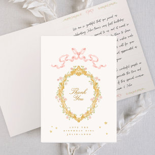 Carte De Remerciements Fairytale Princess Mirror