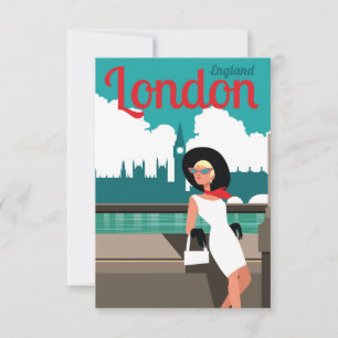 Carte De Remerciements Fameux Londres