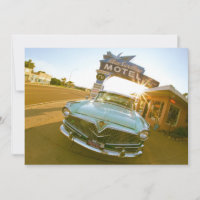 Fameux motel Blue Swallow sur la route 66