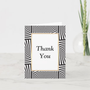 Carte De Remerciements Fantasme de Beautiful White spiral