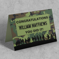 Félicitations à l'armée qui se retire