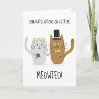 Félicitations pour avoir obtenu Meowied Drôle de s