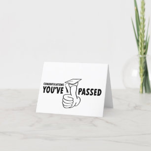 Carte De Remerciements Félicitations, vous avez réussi, vous êtes diplômé