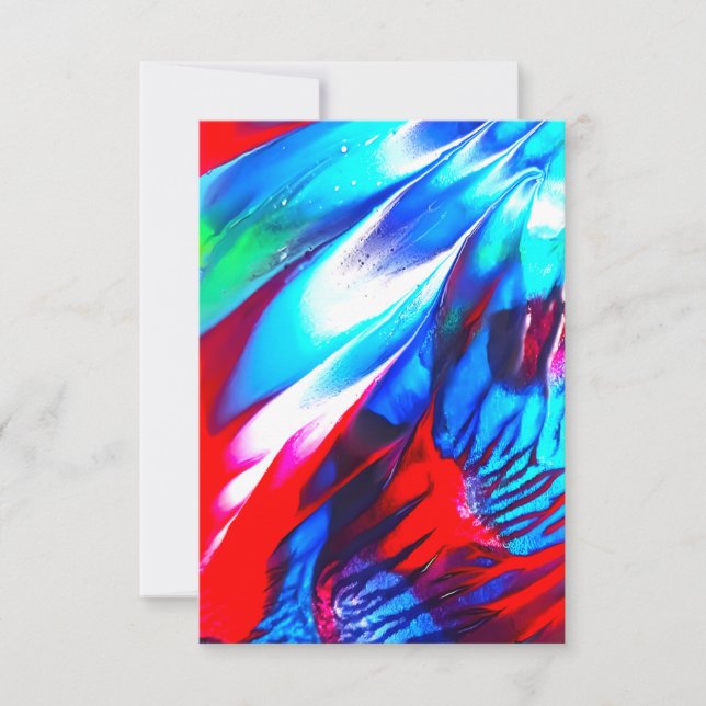 Carte De Remerciements Festive Notecard (Devant)