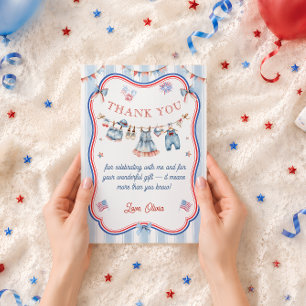 Carte De Remerciements Fête d'anniversaire American Girl
