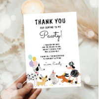 Fête d'anniversaire de chien Puppy Pawty Fille mod