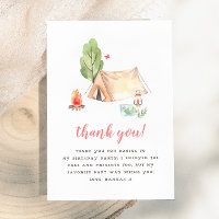 Fête d'anniversaire de filles de camp d'été