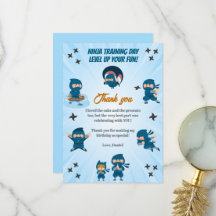 Fête d'anniversaire garçon Escouade Ninja Bleu Mig