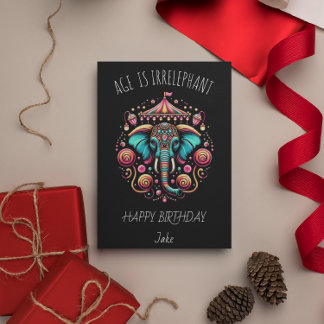 Carte De Remerciements Fête d'anniversaire impeccable