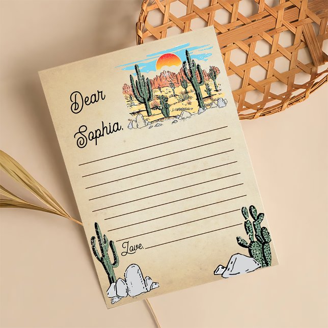 Carte De Remerciements Fête d'anniversaire Wild West Cowboy (Créateur téléchargé)