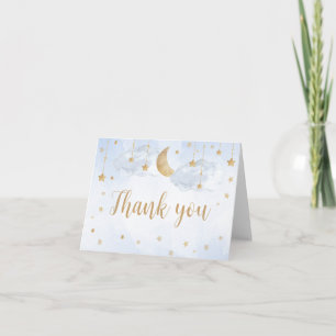Carte De Remerciements Fête de Bébé Twinkle Little Star