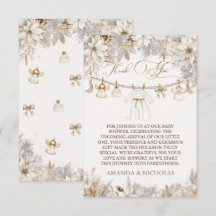 Fête de naissance florale hivernale pour fille