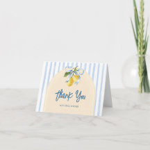 Fêter un petit ange Citron Agrume Baby Shower