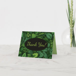 Carte De Remerciements Feuillage mixte
