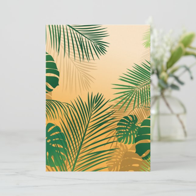 CARTE DE REMERCIEMENTS FEUILLE 4 (Debout devant)