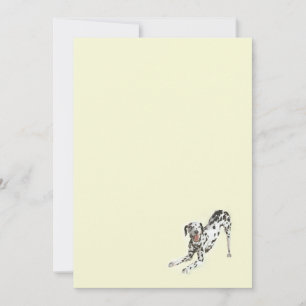 Carte De Remerciements Fiche note Dalmatie