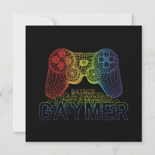 Carte De Remerciements Fier Gaymer, Gay Pride Gaming