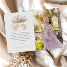 Fille de voiture d'enfant florale pastel photo de 