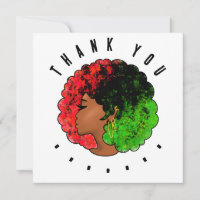 Fille noire panafricaine femme rouge vert fierté a