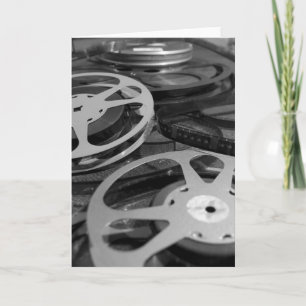 Carte De Remerciements Film Reel / Movie Reel Thank-You Card