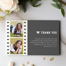 Filmstrip Photo Collage Graduation | Gray