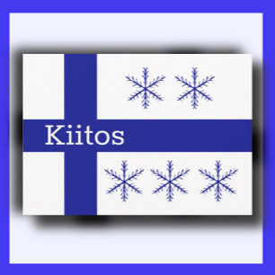 Carte De Remerciements finnois