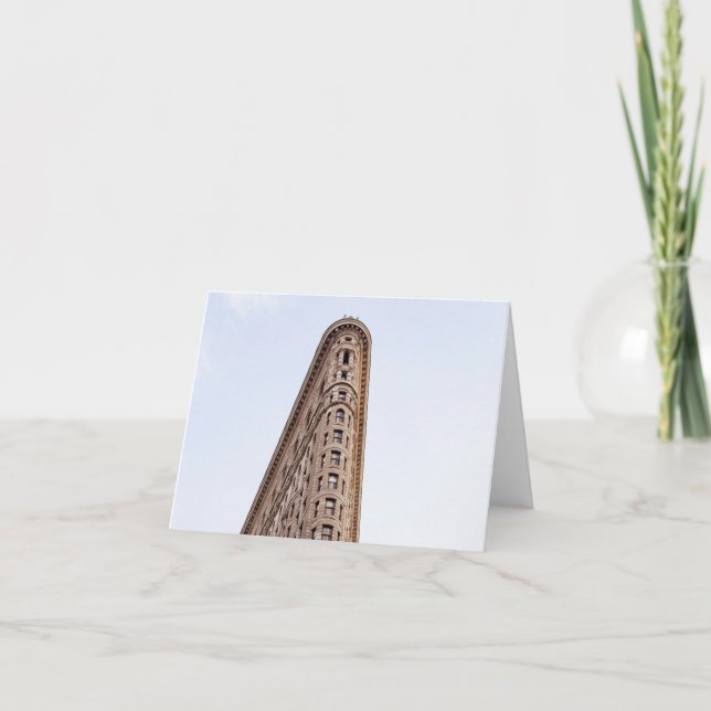 Carte De Remerciements Flatiron building  (Devant)