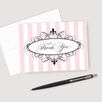 Fleur de Lis Rose Vintage Français