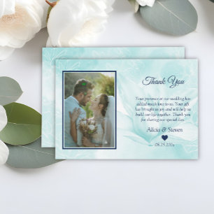 Carte De Remerciements Fleur Ethereal Magnolia, Mariage