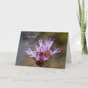 CARTE DE REMERCIEMENTS FLEUR SAUVAGE 3