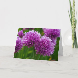 Carte de remerciements Fleurs de Jeu