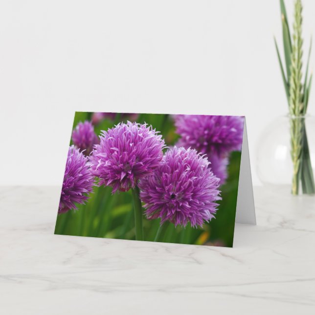 Carte de remerciements Fleurs de Jeu (Devant)