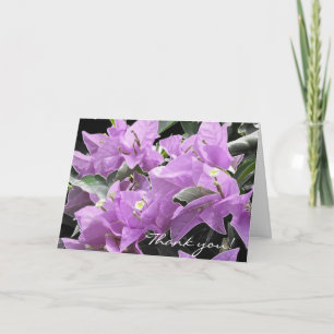 Carte De Remerciements Fleurs de lavande