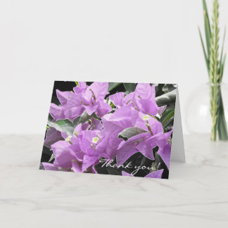 Carte De Remerciements Fleurs de lavande