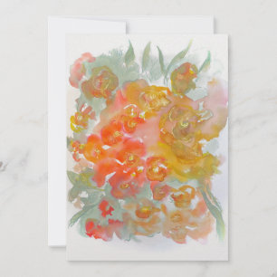 Carte De Remerciements Fleurs de printemps