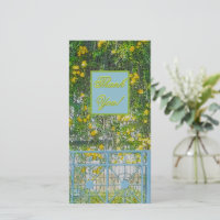 FLEURS JAUNES CASCADES ET PORTE BÉBÉ-BLEU