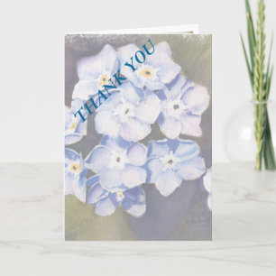 CARTE DE REMERCIEMENTS FLEURS NE M'OUBLIEZ PAS