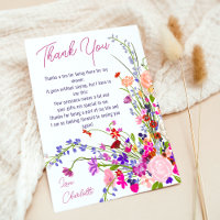 Fleurs sauvages chic modernes pour la douche de la