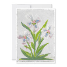 Carte de remerciements floral