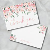 Floral Blush Rose Quinceañera